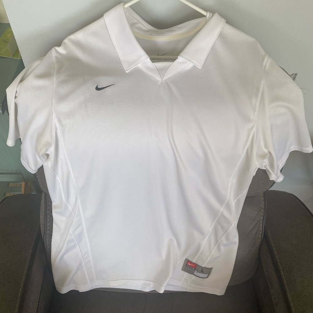 NIKE, LARGE, WHITE